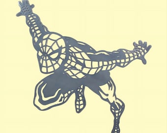 Spider Super Hero Metal Art - Close Out Special -  birthday gift