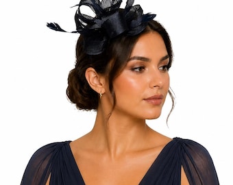 Neuer Fascinator Haarreif mit Federn, Royal Ascot, Kentucky Derby, Hochzeiten Hut