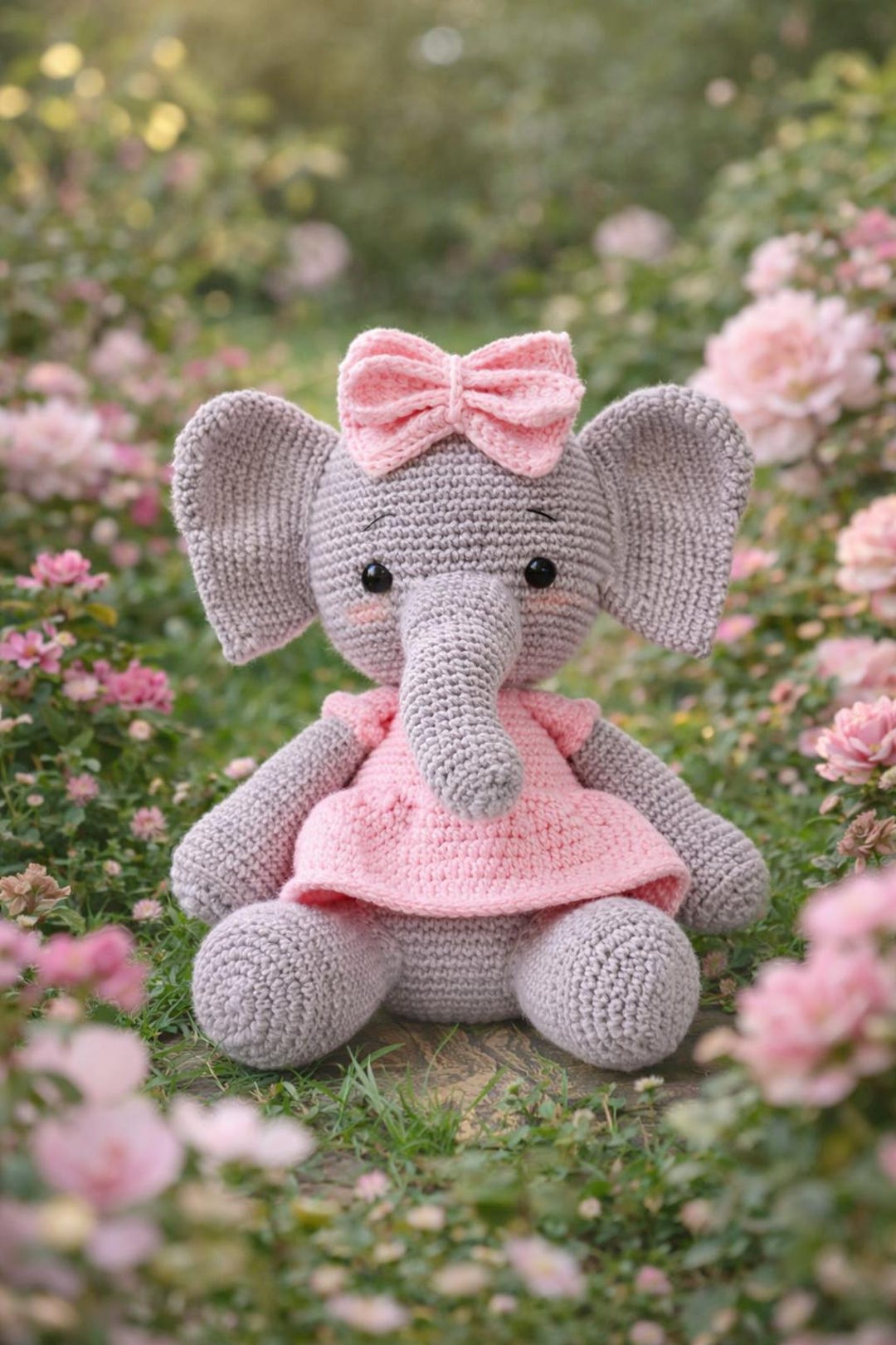 Elephant Amigurumi Crochet Pattern | Beginner Friendly Plush Toy ...