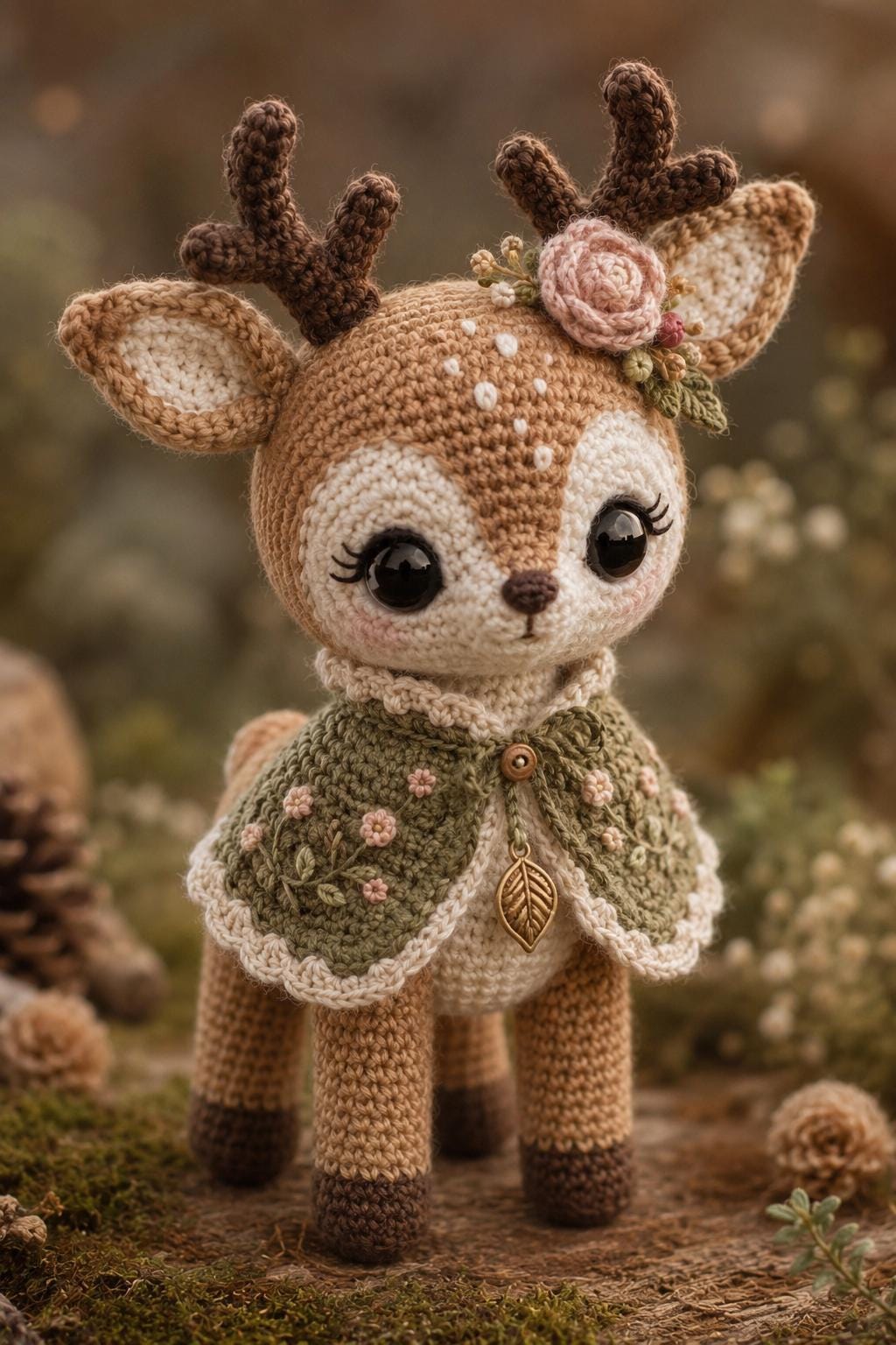 30 Deer Crochet Patterns for Woodland, Holiday, and Amigurumi Projects 4 Enchanted Forest Deer