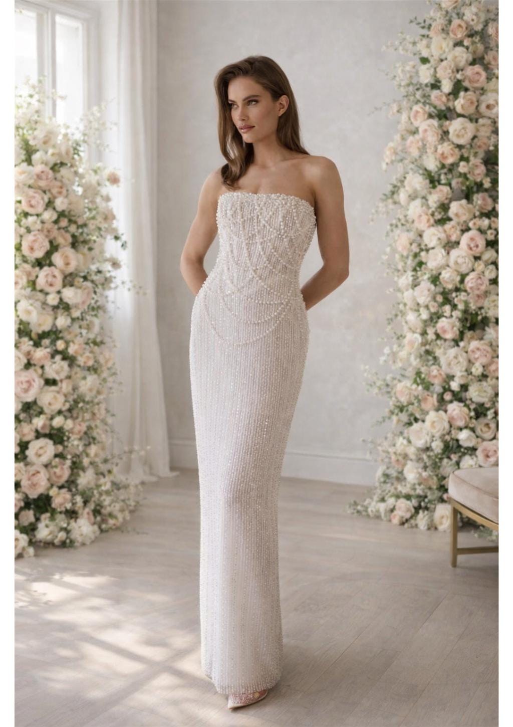 Beaded Maternity Gown - Etsy Beaded Maternity Gown - Etsy