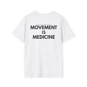 Camiseta "El movimiento es medicina" / Camiseta de fisioterapia, camiseta de motivación para rehabilitación, camiseta de fisioterapia deportiva con tipografía minimalista. imagen 5