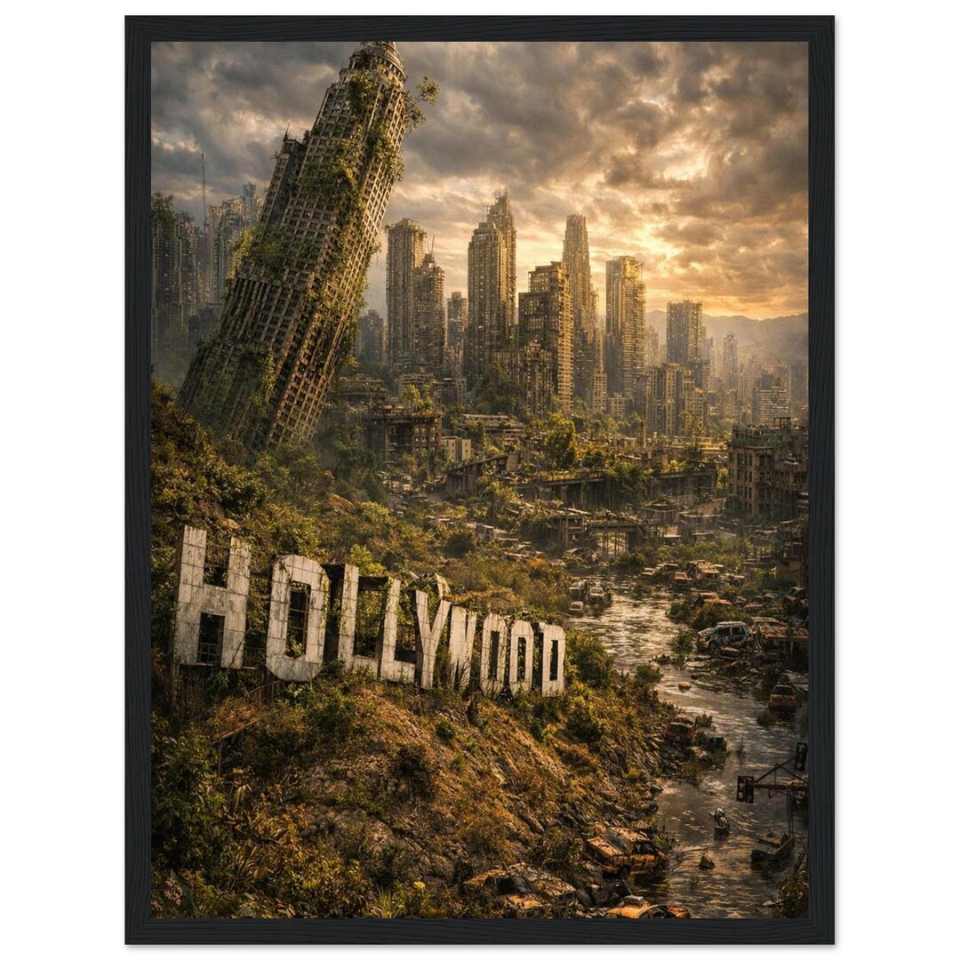 Apocalyptic LA Poster - Etsy