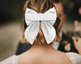 Pinza para el cabello con lazo bordado personalizado, horquilla de camuflaje con nombre personalizado, accesorio para niñas