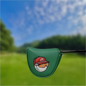 Malbon Golf Club Mallet Putter Covers Leder Headcovers Magnetische 4 Farbe