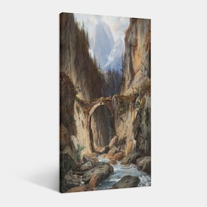 Vimara Canyon, impression d'art mural, décoration de chambre familiale moderne, impression d'affiches