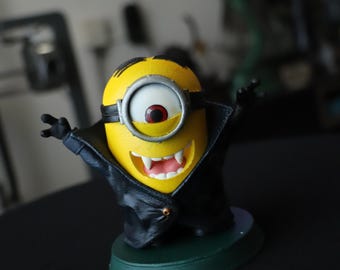 Dracula Minion Figurine, Hand Painted Horror Collectible Statue, Gothic Display Figure, Halloween Shelf Decor, Unique Gift for Fans