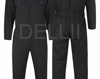 Personalized Mechanic Coveralls, Custom Embroidered Workwear, Race Crew Uniform, Garage Shop Suit, Boiler Coveralls