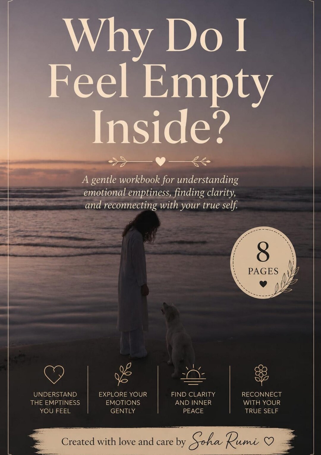 Why Do I Feel Empty Inside? Printable Emotional Healing Workbook | Self ...