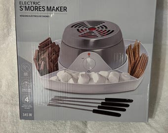 Ambiano S’mores Maker Electric Table Stainless Steel New Open Box
