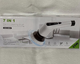 7-in-1 Electric Cleaning Brush Replacement Set for Kitchen Bathroom Bathtub Home