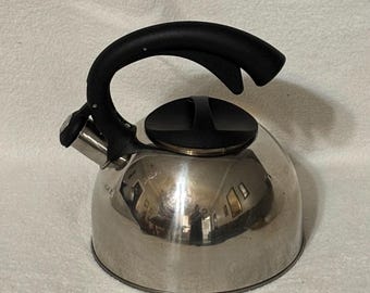 Teakettle Stove Top Stainless Steel Whistling Stovetop Kettles Coffee Pot Water