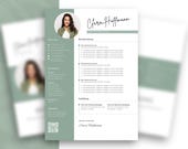 Bewerbungsvorlage Deutsch Word Canva, Lebenslauf Vorlage Modern CV + Anschreiben Deckblatt Bewerbungsvorlagen Deutsch, Bewerbungsmuster 2026