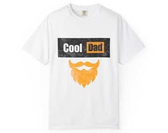 Maglietta con grafica retrò da papà / Maglietta con barba per la festa del papà