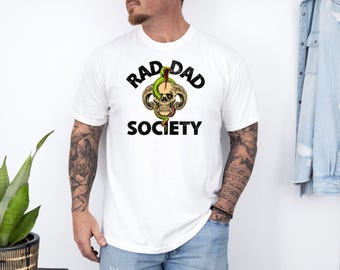 Maglietta Rad Dad per la Festa del Papà / Design retrò da papà skater