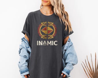 Aztec Serpent Design T-shirt | Inamic Aztec Pattern
