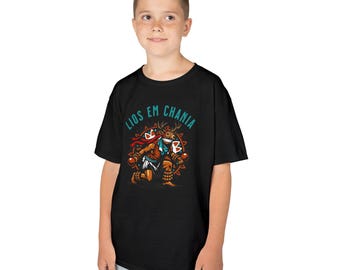 Yaqui Deer Dancer kids tee/ shirt for boys and girls/ tribal tee for kids