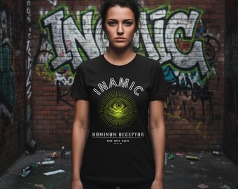 Ever Watchful Eye T-Shirt | Unity Graphic Tee, Garment-Dyed Cotton Shirt