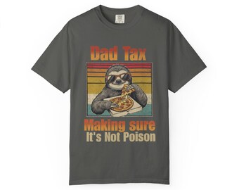 Maglietta/T-shirt "Dad Tax" per la festa del papà