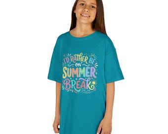 I'd Rather Be Studying Kids Tee | Back to School Student Shirt