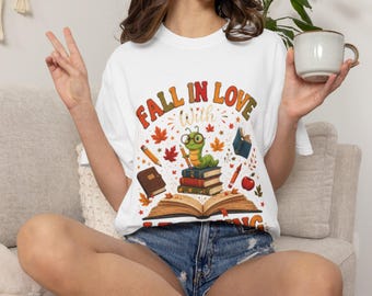 Back to School Bookworm T-shirt | Teacher Student Reading Shirt
