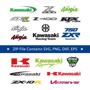 Kawasaki Ninja Svg - Etsy
