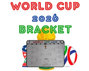 2026 World Cup Kids Tracker Printable (Group Stage, Knock Out Rounds) 8 pages in total in English.