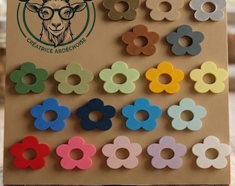 Broche porte lunettes | Attache sécurisée anti-chute et anti-rayure | Accessoire lunettes original et coloré