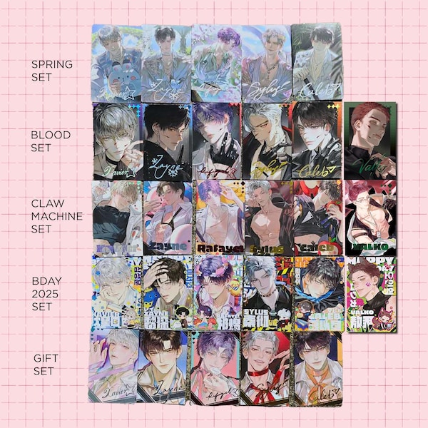 Love and Deepspace Photocards | Read description before purchase