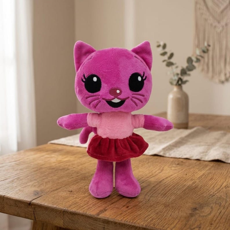 9 Plim Plim-inspirerade plyschleksaker / Clown Nesho Bam Hoggie Mei-Li Pig plyschdockor Nesho