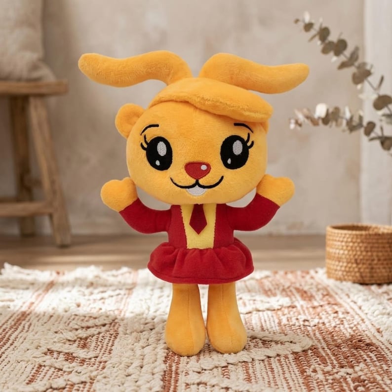 9 Plim Plim-inspirerade plyschleksaker / Clown Nesho Bam Hoggie Mei-Li Pig plyschdockor Mei-Li