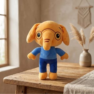 9 Plim Plim-inspirerade plyschleksaker / Clown Nesho Bam Hoggie Mei-Li Pig plyschdockor Bam