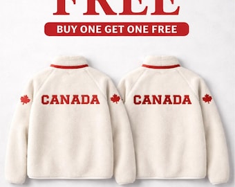 Heated Rivalry Jacket Shane Hollander Sherpa Jacket Maple Leaf Canada Jacket Buy one get one free