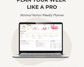 Notion Planner | Life Planner 2026 | Weekly & Daily Dashboard | Digital Productivity Template