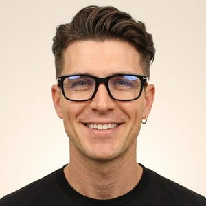 Tom Ford Black Acetate Blue Light Blocking Glasses (53mm) Authentic Unisex Optical Frames