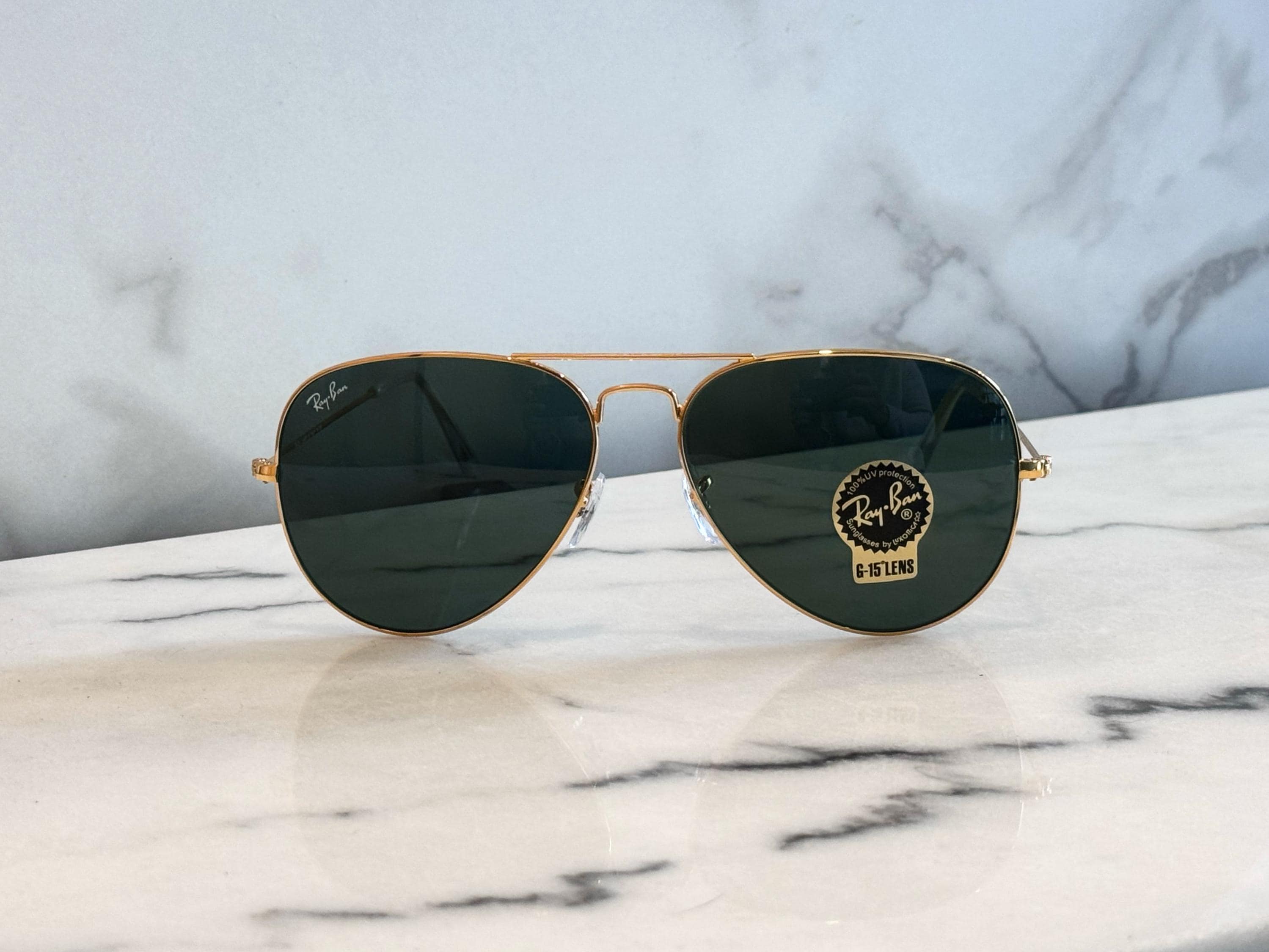 Ray-Ban RB4203 601 Black Round Sunglasses Green Classic G-15 Lenses 51mm Italy Black Round Ray Bans - Etsy main image 2