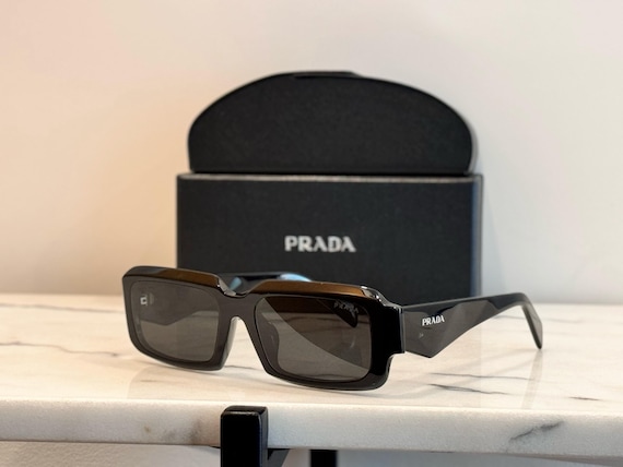 Prada Rectangular Unisex Sunglasses - image 1