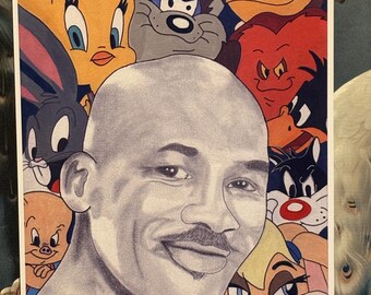 Impresión de Space Jam A4