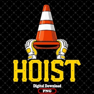 Hoist Traffic Cone PNG, Funny Pittsburgh Baseball Meme (Digital Download) image 1