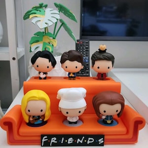 FRIENDS couch for McDonalds figures 3D PRINTED