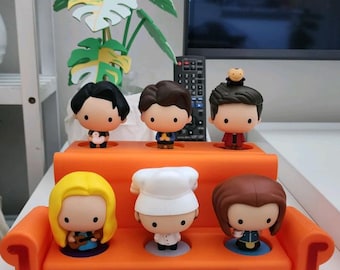 FRIENDS couch for McDonalds figures 3D PRINTED