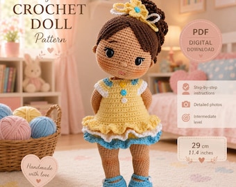 Amigurumi Puppe Häkelanleitung Digital Download