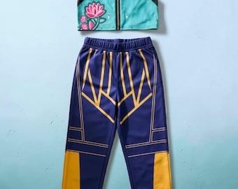 Déguisement Zoey chasseurs de démons K Pop filles tenue de cosplay K pop enfants déguisement de scène d'halloween tenue de jeu de rôle