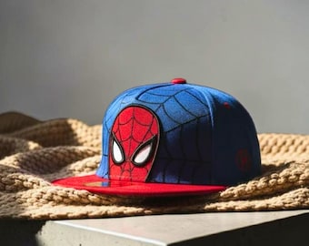 Casquette de baseball Spiderman pour enfants | Chapeau de super-héros | Casquette inspirée de Marvel | Casquette Snapback de dessin animé | Chapeau d'été pour tout-petits | Casquette réglable pour enfants