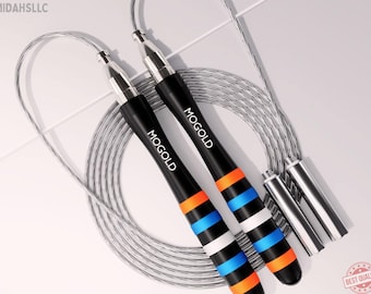 Professional Speed Jump Rope, Adjustable Fitness Rope for Crossfit, Cardio, Bodybuilding