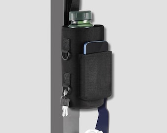Magnetic Gym Bag | Hands-Free Water Bottle Holder, Phone, Keys Sling
