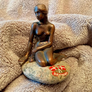 Copenhagen Mermaid Figurine - Etsy