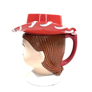 Vintage Disney Pixar Jessie Toy Story Mug w Lid Disney On Ice Cowgirl Cup image 4