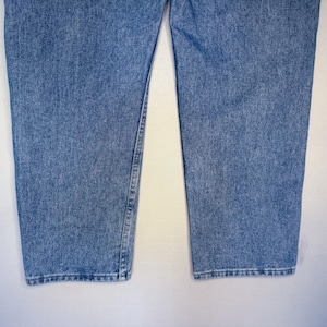 Vintage Late 90's Wrangler Jeans - 36x30 - Relaxed Fit 97601SB Light - Stonewash image 10