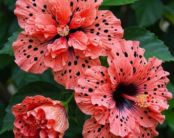 Double Pink Hibiscus Seeds | Exotic Perennial Garden Flower (20 Seeds)